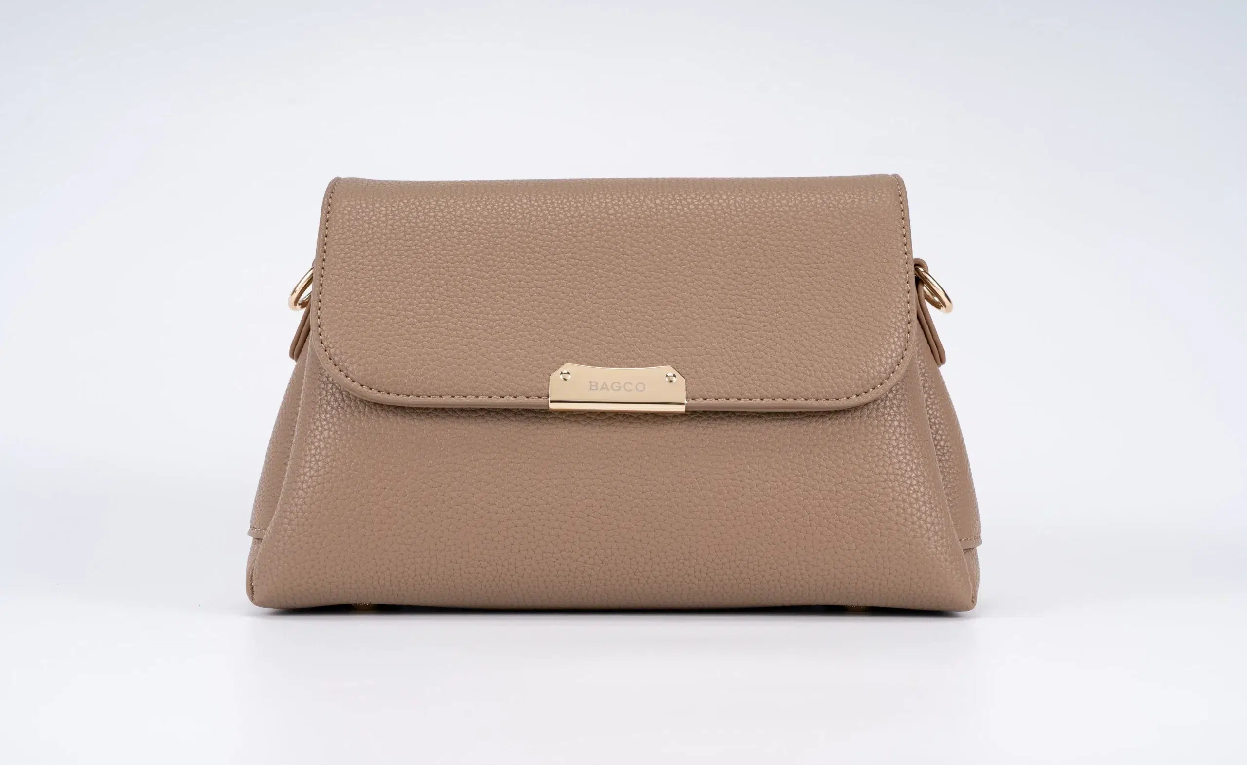Small Classic Purse crossbody bag - Beige